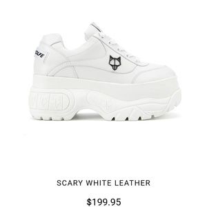 *In Search Of* Naked Wolfe Scary leather sneaker